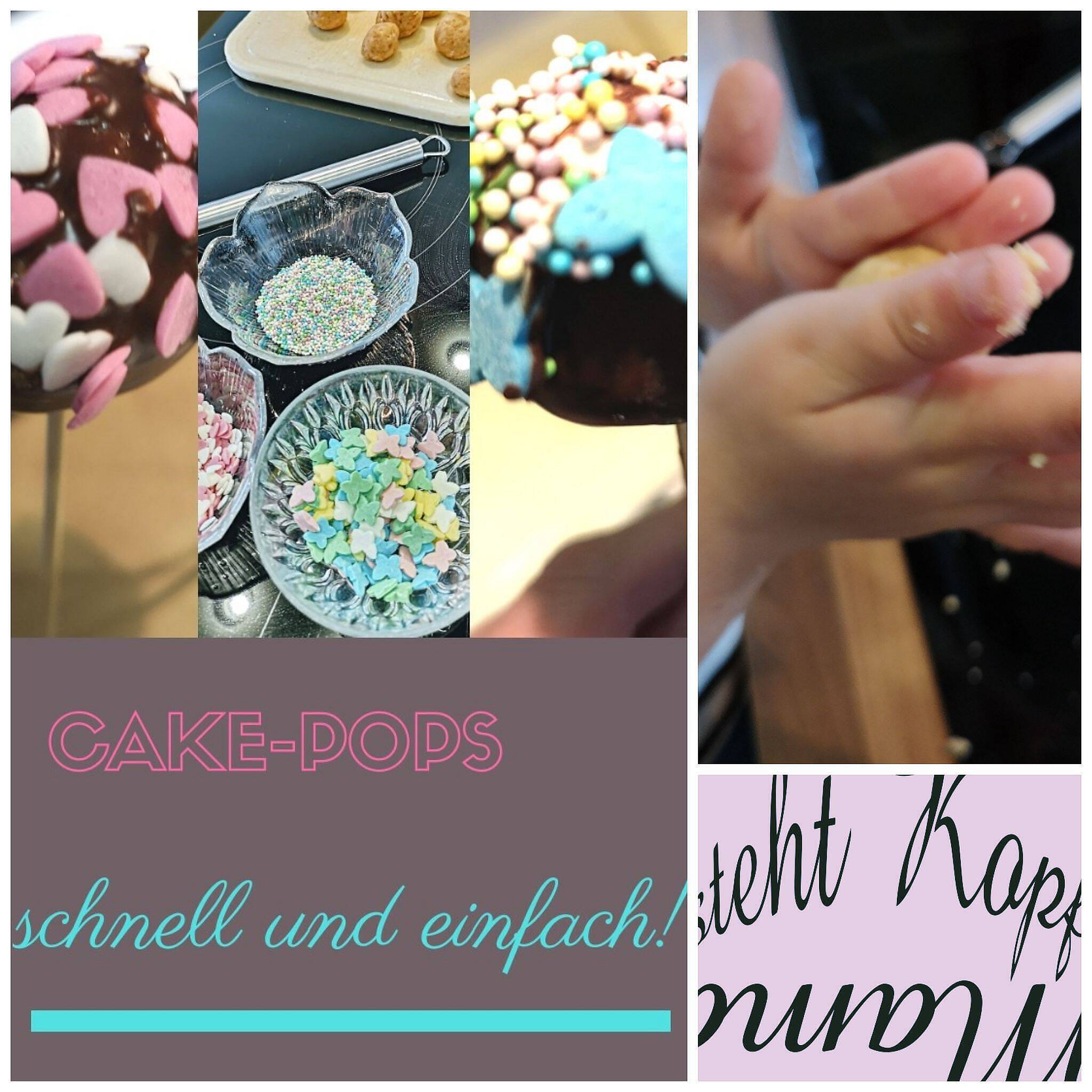 Jetzt mach’ ich auch noch Cake-Pops!