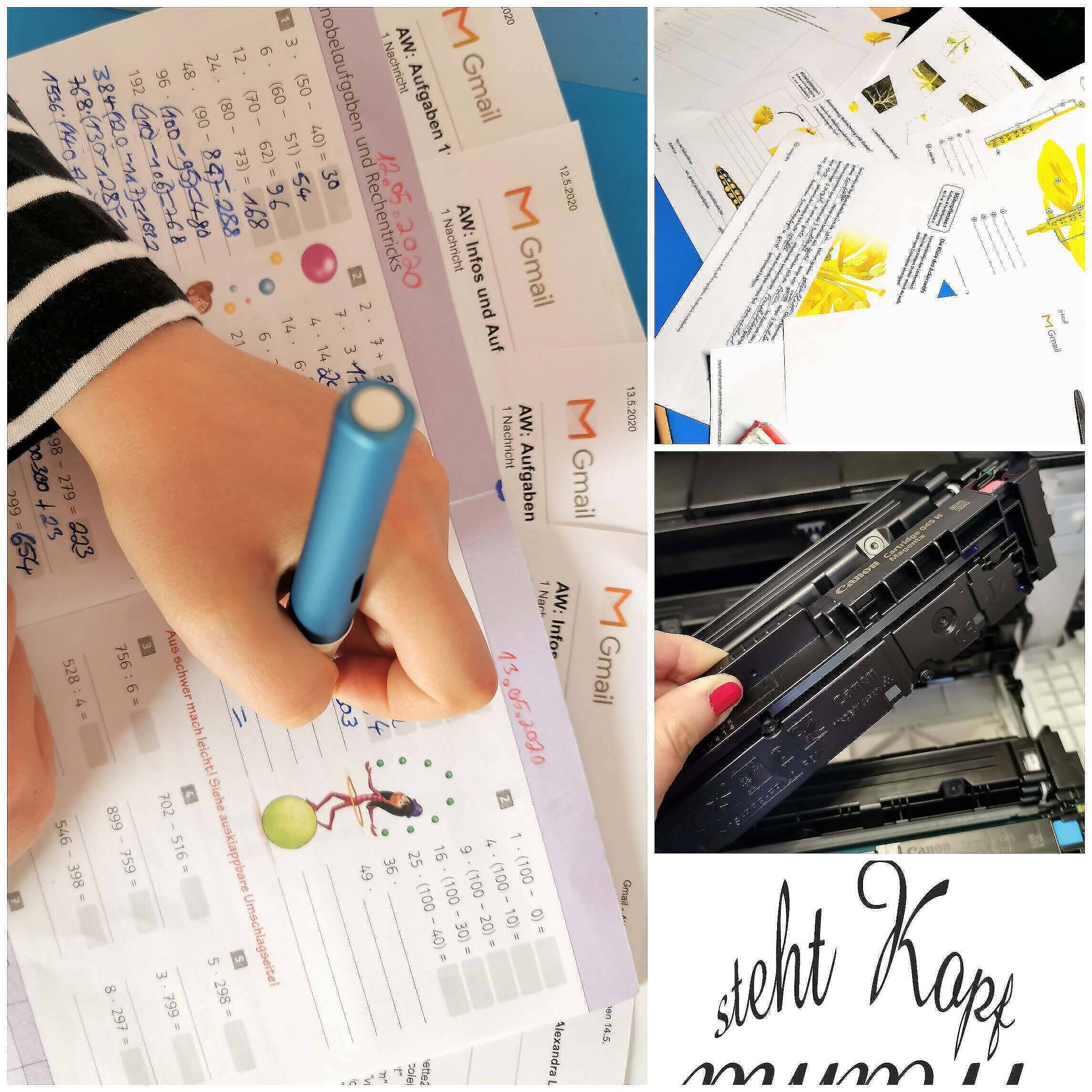 Nicht ohne meinen Drucker! Homeschooling – ein Erfahrungsbericht