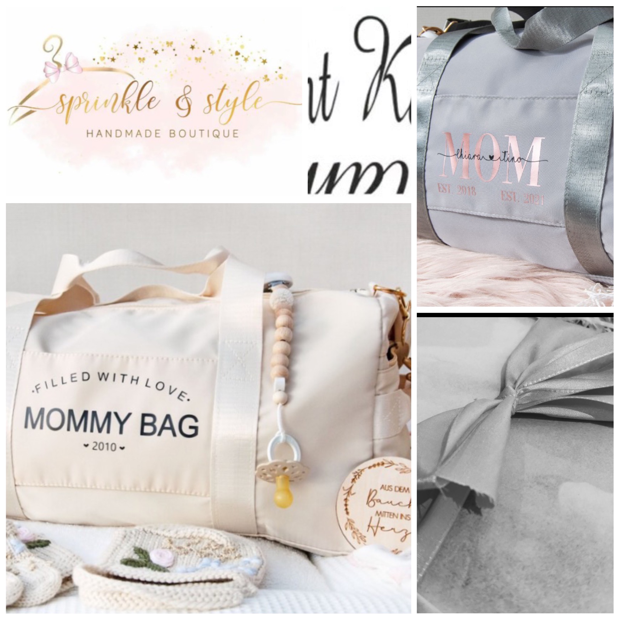 Weil Schenken Freude macht – die von Hand veredelten Textilien von Sprinkle & Style