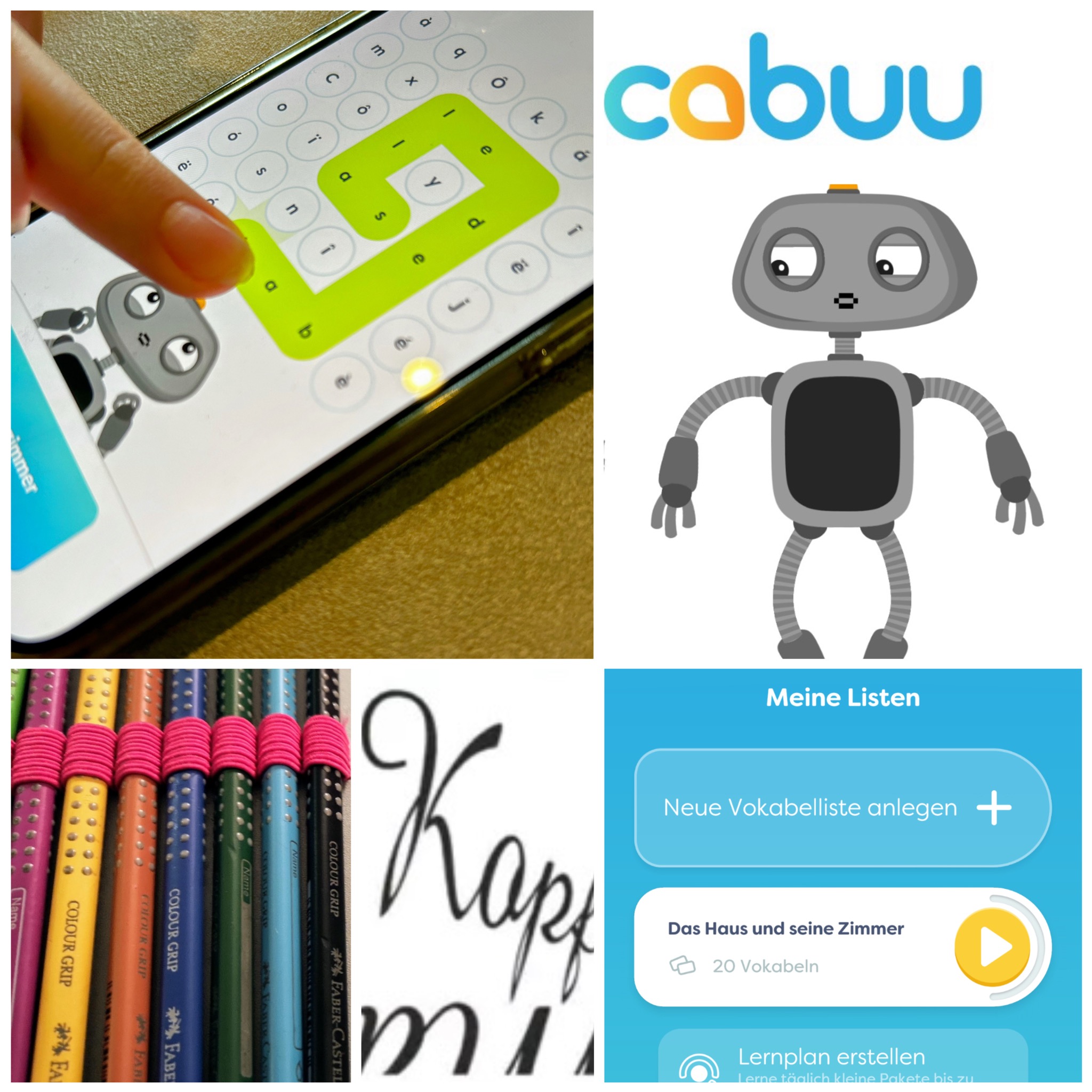 Bye, bye Sommer(ferien): Wie motiviere ich meine Kids zum Schulstart? Wir testen multisensorisches Lernen mit der Vokabel-App cabuu!