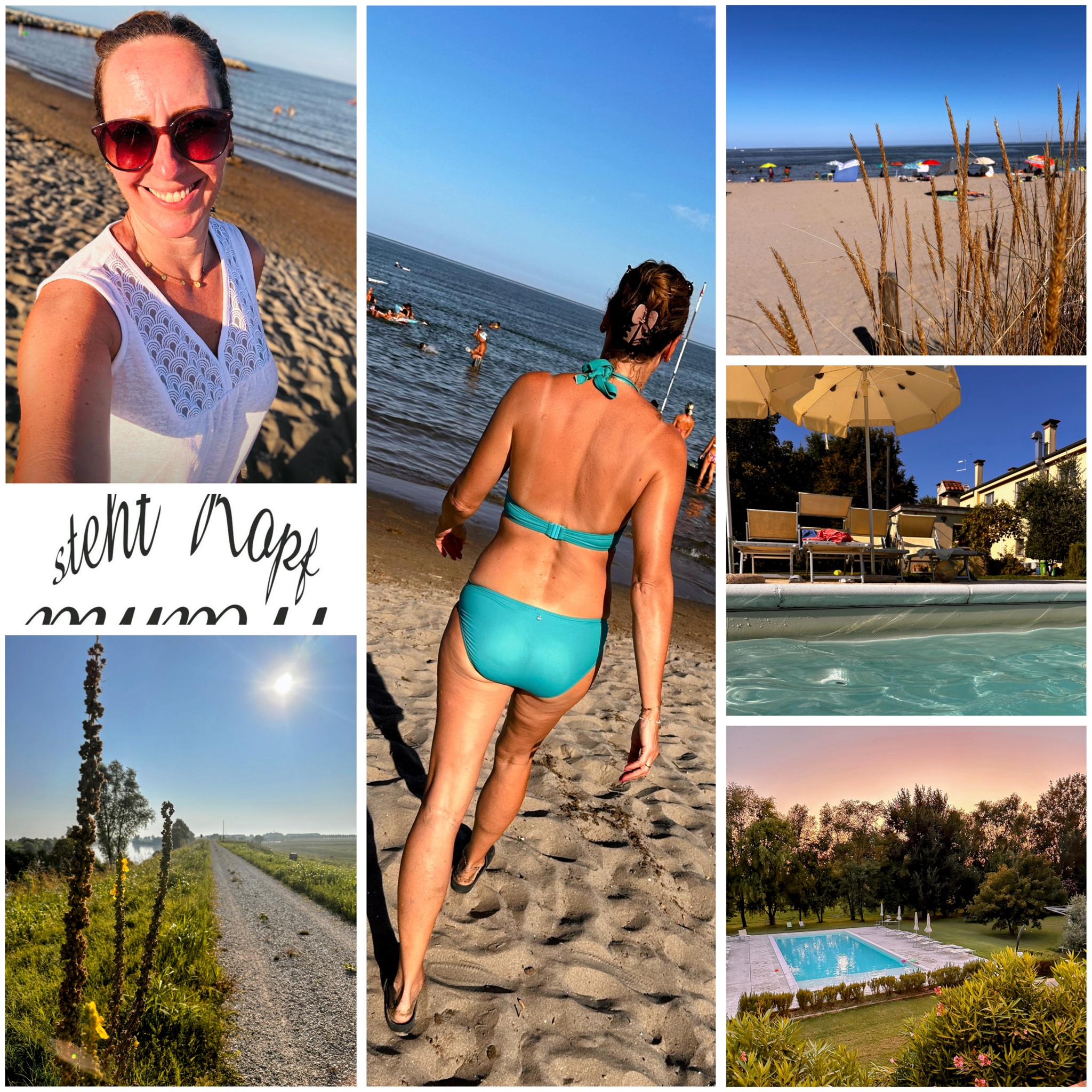 Tage am Meer – sind so selten, sind so heilsam! #wib 10./11.08. #adria #kindheitserinnerungen