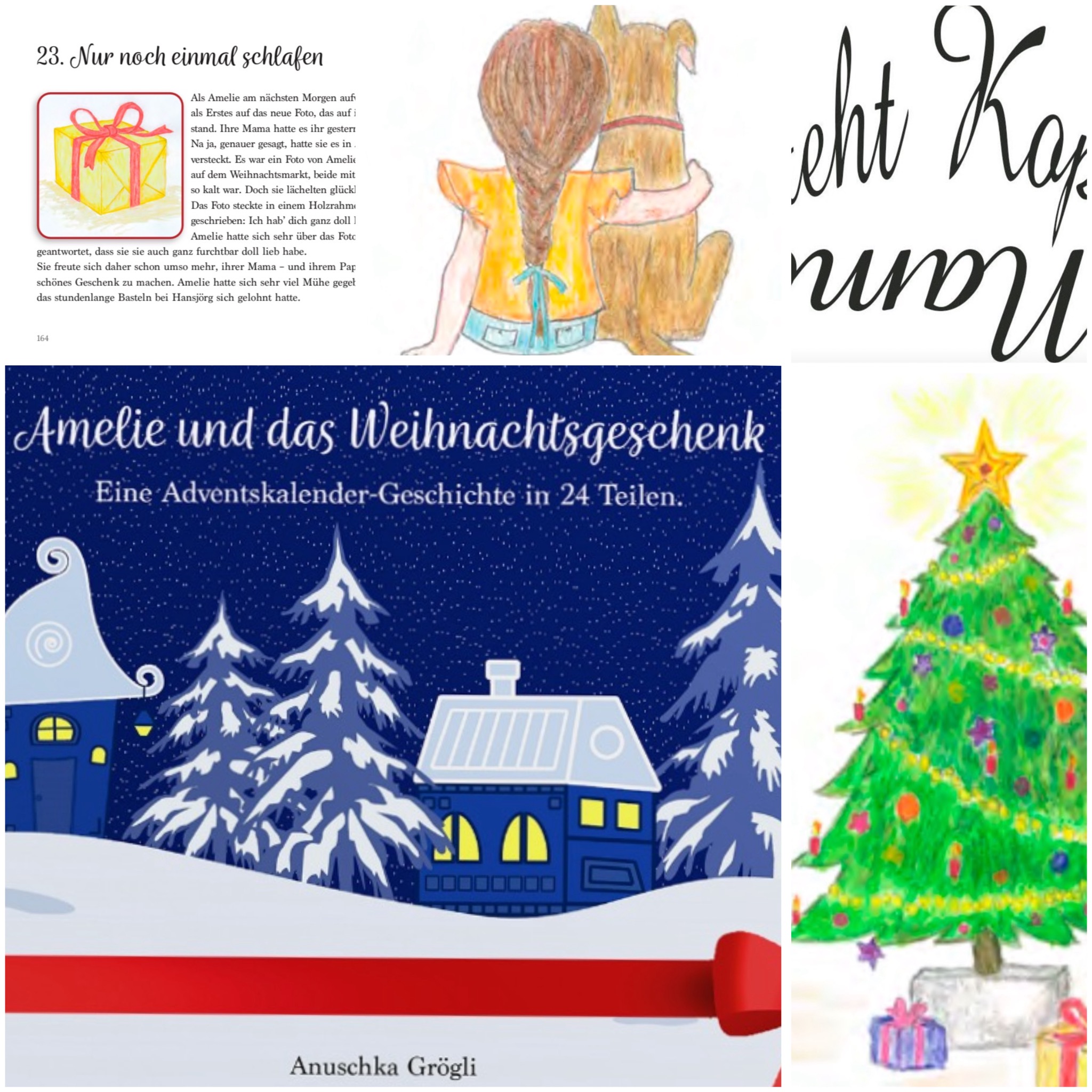 JETZT schon an die Vorweihnachtszeit denken! Mit “Amelie und das Weihnachtsgeschenk” begeistert Ihr Euren Nachwuchs auf ganz besondere Weise!