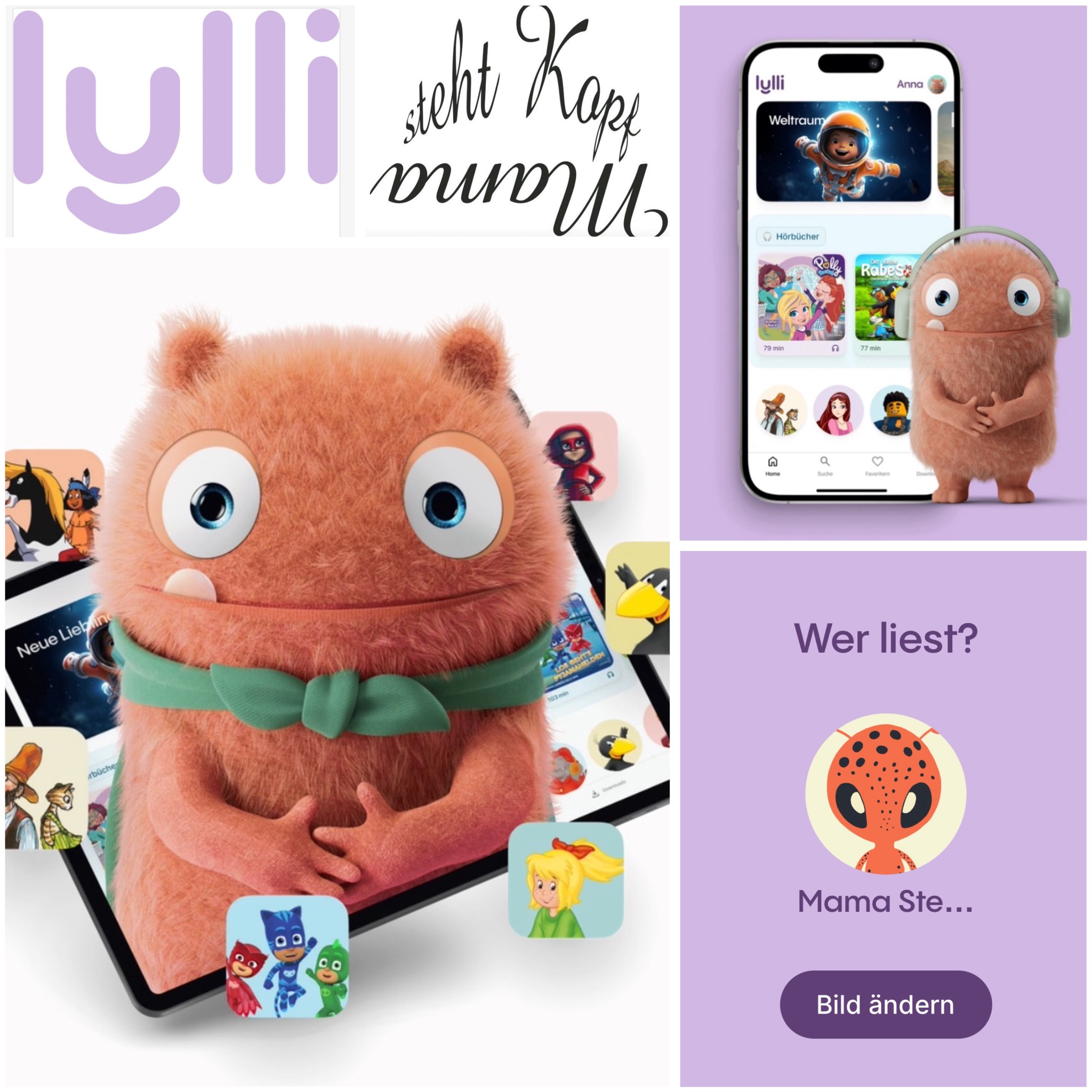 Mit Lylli auf Abenteuerreise gehen! Die innovative Lese-App extra für Kinder!!!