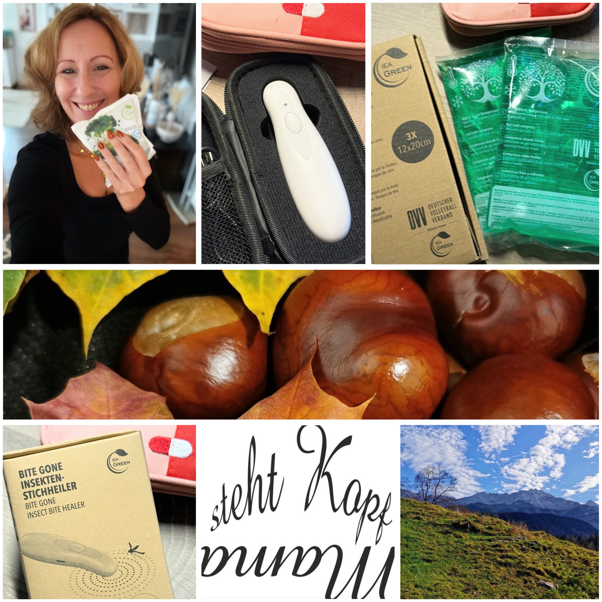 Auch der Herbst ist wunderschön! Also raus mit Euch! Mit den Produkten von IEA Green seid Ihr dabei bestens gewappnet!