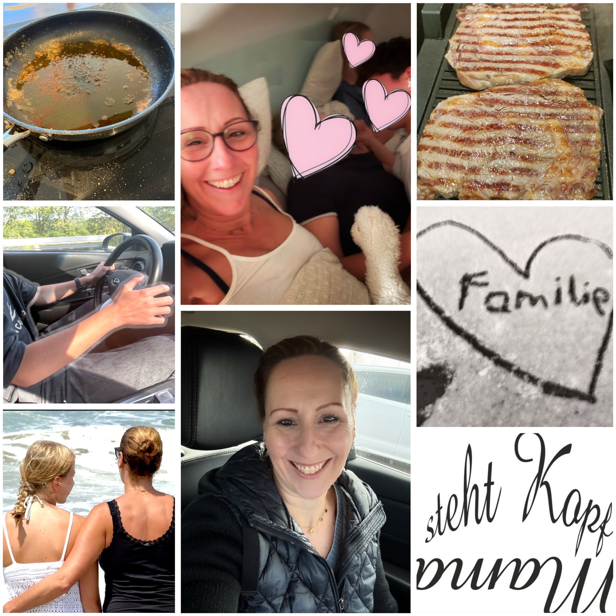 Alltag mit Teenagern: Familienleben riecht nach gebratenem Fleisch, ist laut und voller Glück!