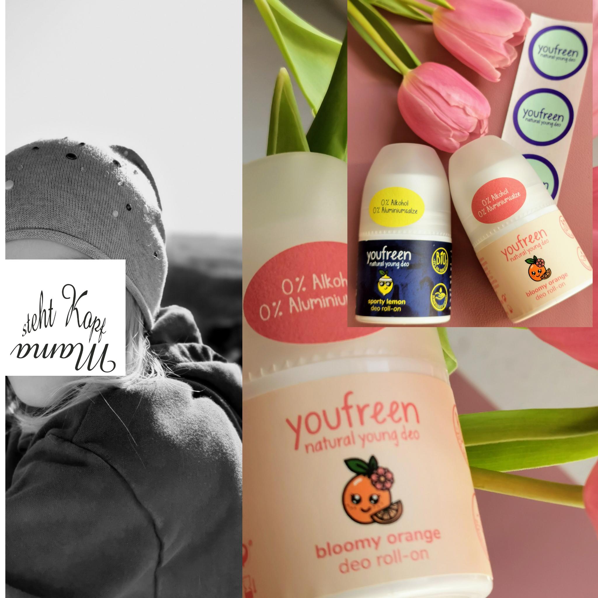 Dunstwolke im Kinderzimmer? Muss nicht sein! Die Naturkosmetik Deo Roll-ons für junge Leute von youfreen