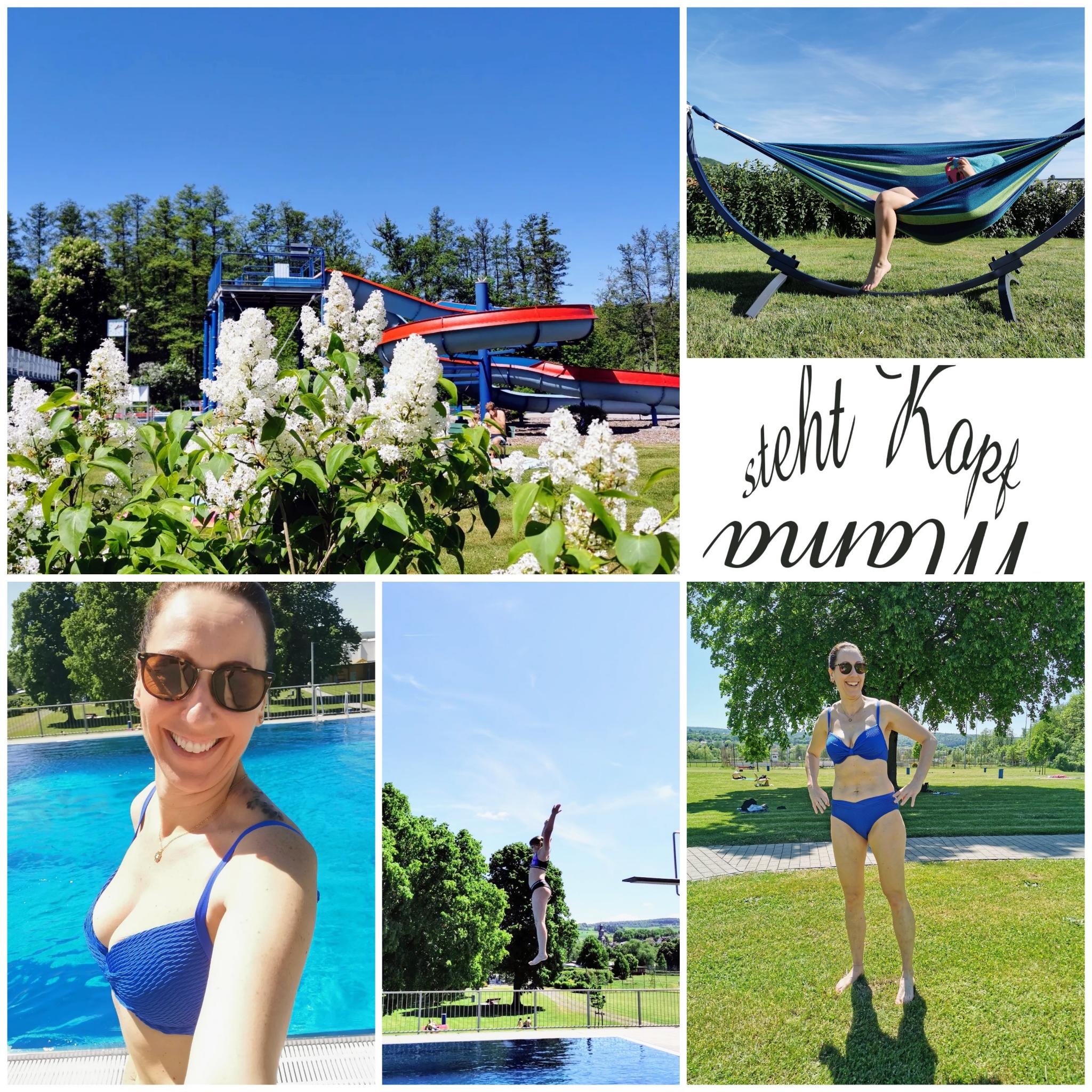 Der erste Tag im Freibad ist immer aufregend – und kostet Überwindung! Body Positivity? Nur für’s Foto! Unser #wib