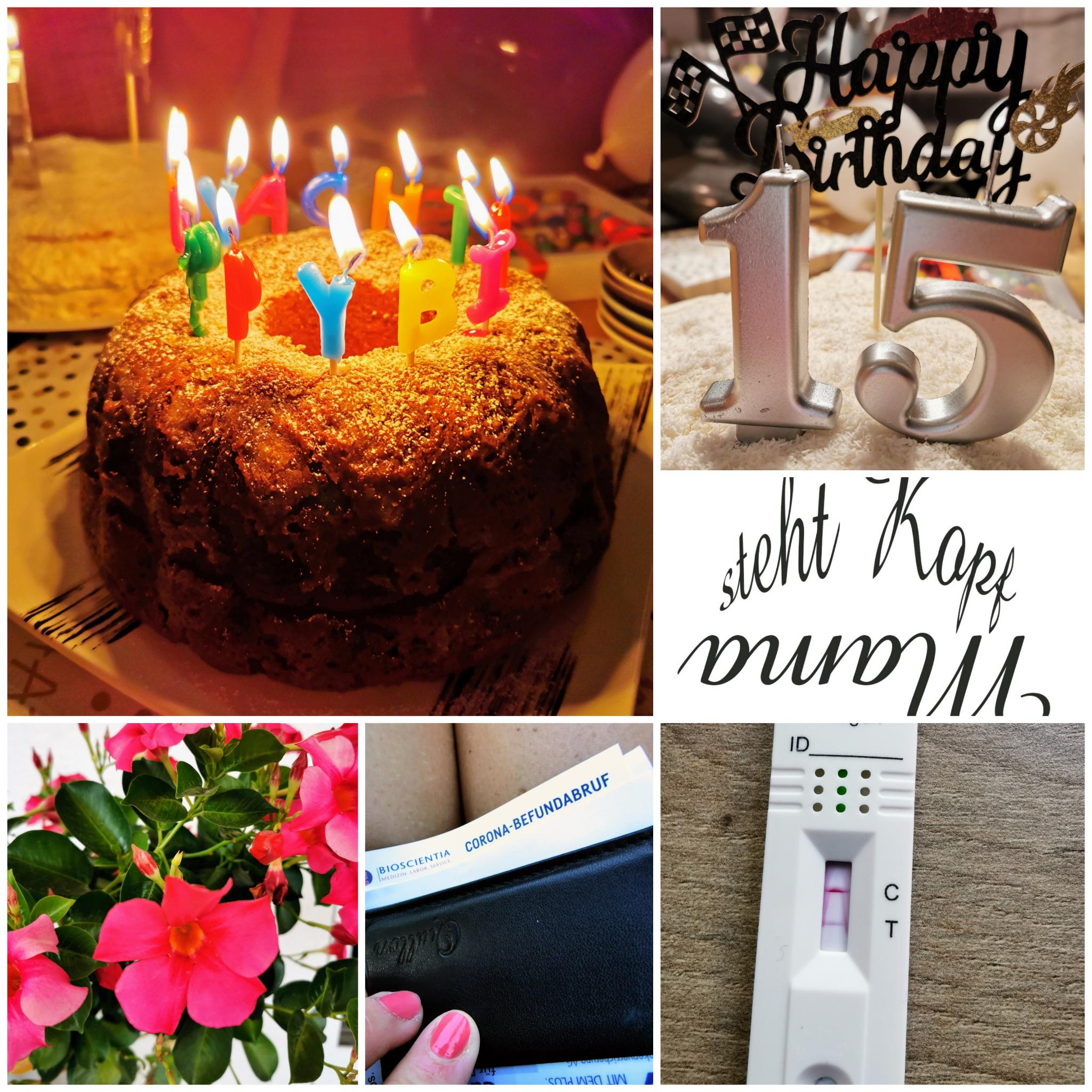 So ein Mist!!! Corona am Kaffee-Tisch – Wir sind krank & die Party fällt aus! Unser Geburtstags-#wib 16./17.07.