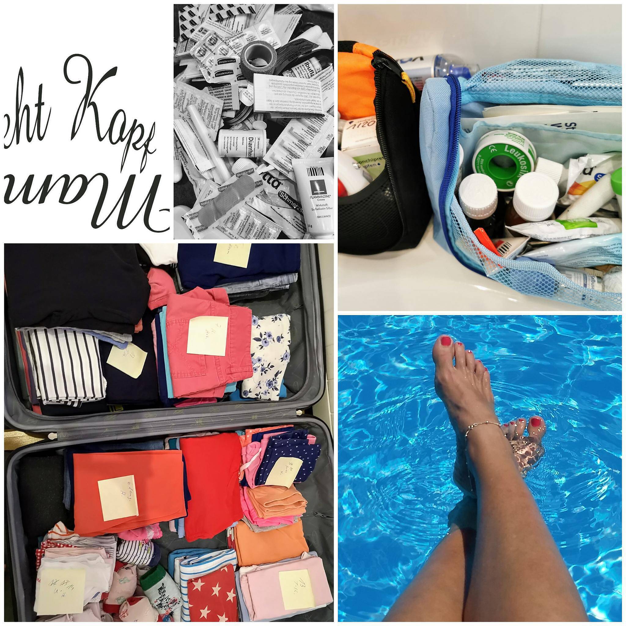 “Wenn Fünf eine Reise tun” – Packe ich etwa zu viel? Inklusive Packliste!